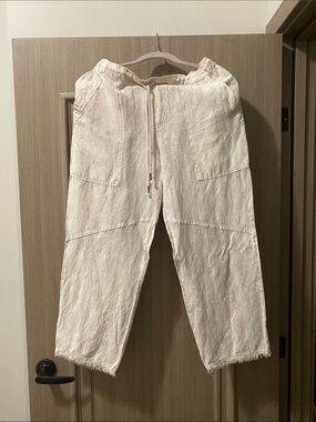 Cropped Baggy Pants